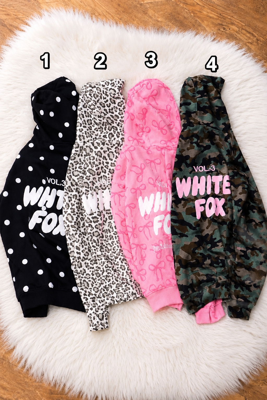 White Fox Hoodie's