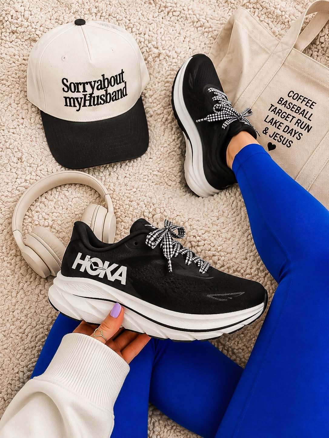 Sorry About My Husband Hat/Shoe Combo