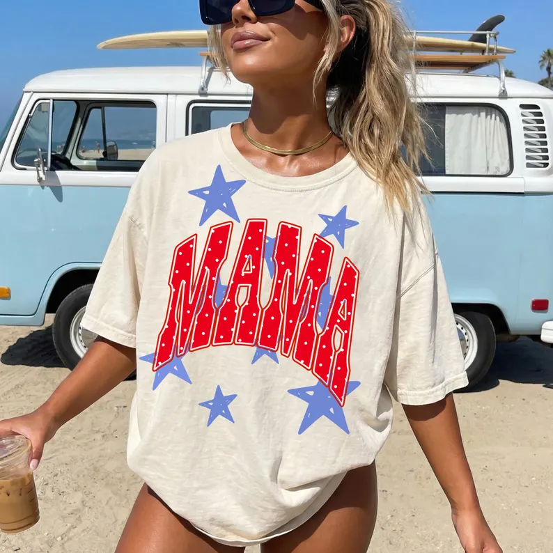 4TH Of July MAMA T-Shirt